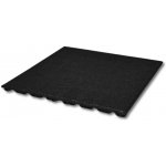 Gumová dlažba NOVISA SAFE-PLAY 50 x 50 x 2,5 cm černá 1 ks – Zbozi.Blesk.cz