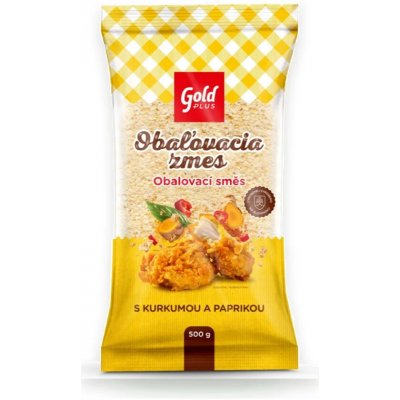 Gold Plus Obalovací směs s kurkumou a paprikou 500g – Hledejceny.cz