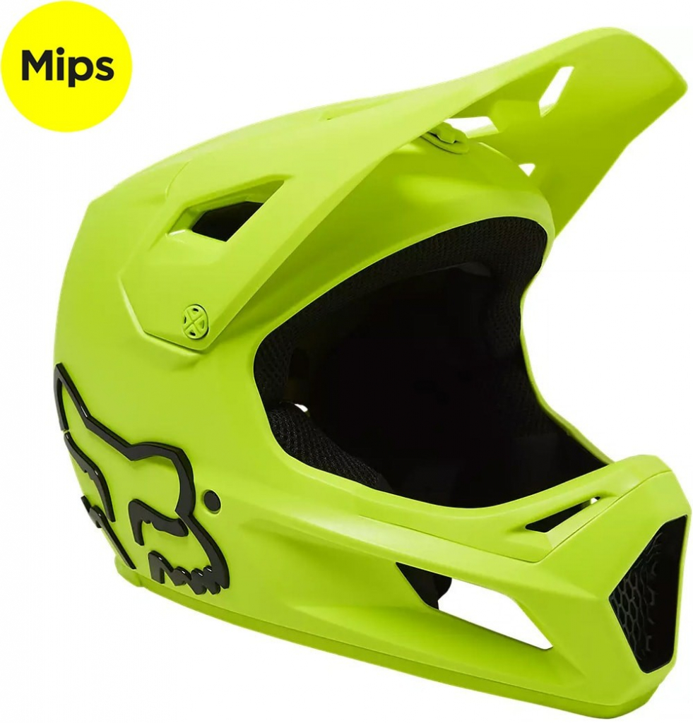 Fox Youth Rampage fluo yellow Junior 2022