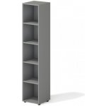 TopOffice Vysoká skříň 39,9 x 40,4 x 196,5 cm – Zboží Mobilmania