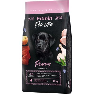 Fitmin Dog For Life Puppy All Breeds - 2 x 12 kg