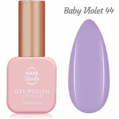 NANI gel lak Premium 6 ml - Baby Violet – Zboží Dáma