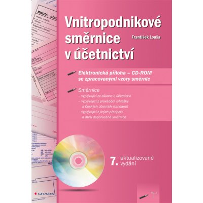 Vnitropodnikové směrnice v účetnictví - 7. aktualizované vydání - František Louša – Hledejceny.cz