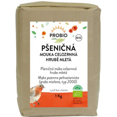 ProBio BIO MOUKA PŠENIČNÁ CELOZRNÁ HRUBÁ 1000 g