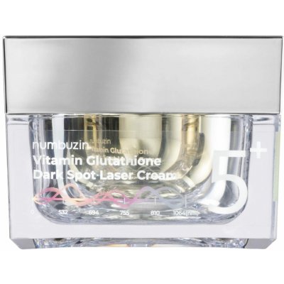 Numbuzin No. 5 Vitamin Glutathione Dark Spot Laser Cream rozjasňující krém proti pigmentovým skvrnám 50 ml – Zboží Dáma