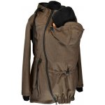 Shara softshellová nosicí parka zimní přední nošení khaki žíhaná – Zboží Dáma