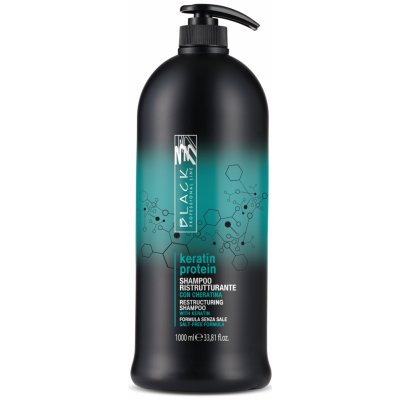 Black Keratin Protein Shampoo regenerační šampon 1000 ml – Zbozi.Blesk.cz