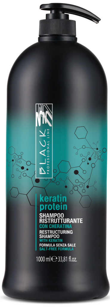 Black Keratin Protein Shampoo regenerační šampon 1000 ml