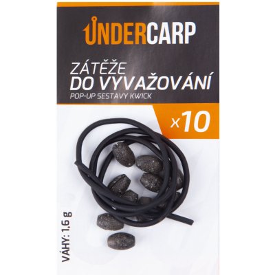 UnderCarp Zátěže do vyvažování POP-UP sestavy Kwick Hmotnost 1,6g – Hledejceny.cz