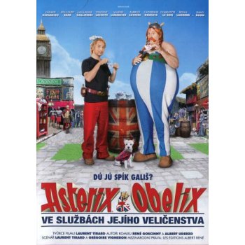 Asterix a Obelix ve službách jejího veličenstva DVD