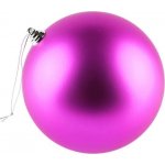 DECOLED Velká vánoční koule 30 cm, růžová, matná, UV – Hledejceny.cz