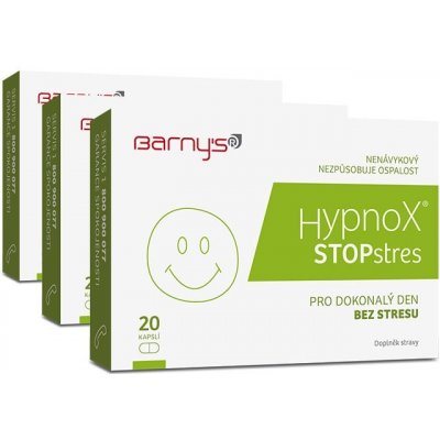 Barny's Hypnox STOPstres 3x 20 kapslí