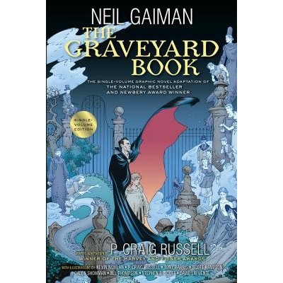 The Graveyard Book Graphic Novel Single Volume Russell P. CraigPevná vazba