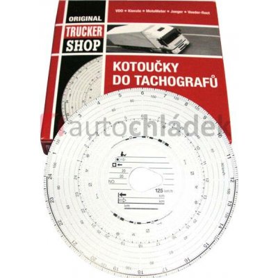 Kotoučky do tachografu kombi 125 km/h – Hledejceny.cz