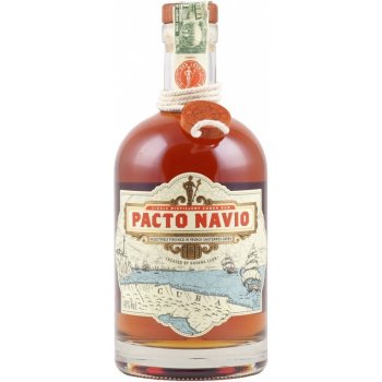 Havana Club Pacto Navio 40% 0,7 l (holá láhev)