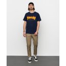 Thrasher Flame Logo Navy Blue