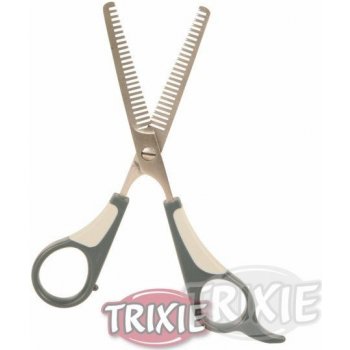 Trixie Efilační nůžky, prostřihávací oboustranné 18cm