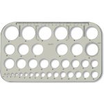 Šablona kružnicová kouřová – Zboží Dáma