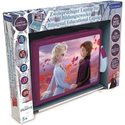 Lexibook dětský česko‑anglický notebook FROZEN s 124 aktivitami – Sleviste.cz