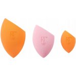 Real Techniques Ultimate Sponge Trio Miracle Complexion houbička na tekutý make-up 1 ks + Mini Miracle Complexion houbička na tekutý make-up mini 1 ks + Miracle Powder houbička na pudr 1 ks – Zboží Dáma