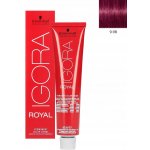 Schwarzkopf Igora Royal barva na vlasy extra světlá blond fialovo červená 9-98 60 ml – Hledejceny.cz