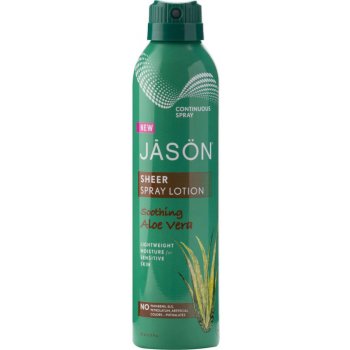 Jason mléko tělové ve spreji aloe vera pro citlivou pokožku 177 g