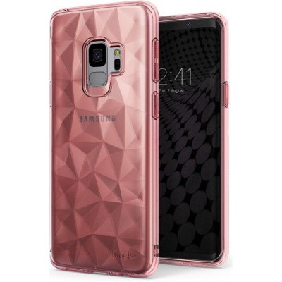 Pouzdro Ringke Air Prism Ultra Thin 3D Cover Gel TPU Samsung Galaxy S9 růžové