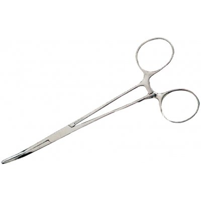 Dam Pean Zahnutý Forceps Curved 12,5cm