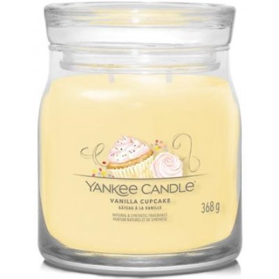 YANKEE CANDLE Vanilla Cupcake svíčka 368g / 2 knoty (Signature střední) – Zbozi.Blesk.cz