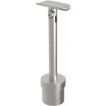 Hahn Steel Nerezový držák madla výškově nastavitelný pr. 42.4, pro sloupek pr. 42.4 x 2.0 mm - brus – Zboží Mobilmania