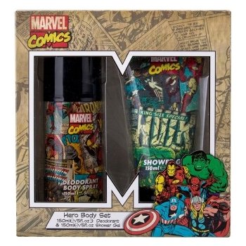 Marvel Comics Hero deospray 150 ml + sprchový gel 150 ml dárková sada