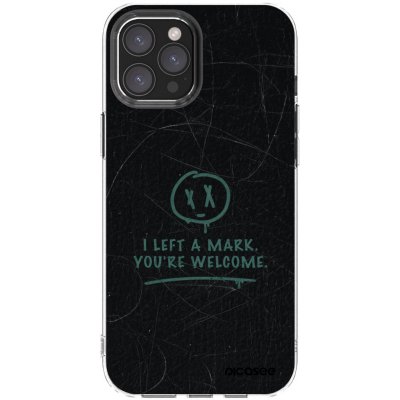 Picasee silikonový průhledný obal pro Apple iPhone 12 Pro Max - LEFT A MARK – Zboží Mobilmania