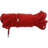 SM, BDSM, fetiš Lano na bondage DREAM TOYS BLAZE DELUXE BONDAGE ROPE red 10 m