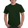 Pánské Tričko Pánské 100% bavlněné tričko Ultra Gildan zelená olivová