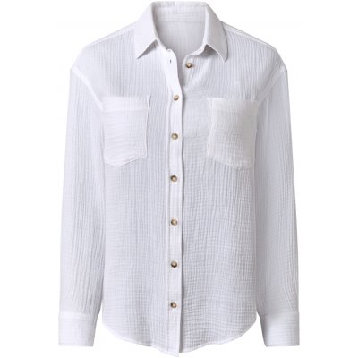 esmara Dámská mušelínová blůza bílá – Zboží Dáma