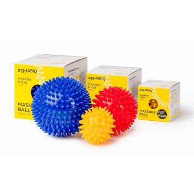 Rehabiq výhodná sada tří masážních ježků – Sleviste.cz