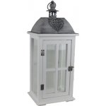 Dřevěná lucerna D6494/B – Zboží Dáma