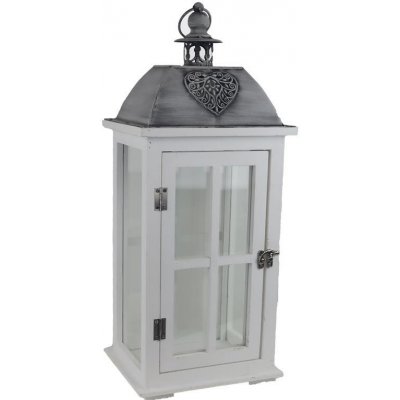 Dřevěná lucerna D6494/B – Zboží Dáma