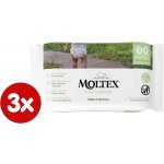 Moltex Eko vlhčené ubrousky Pure & Nature na bázi vody 3 x 60 ks – Hledejceny.cz