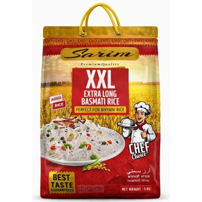 Sarim Basmati rýže XXL 5 kg – Sleviste.cz