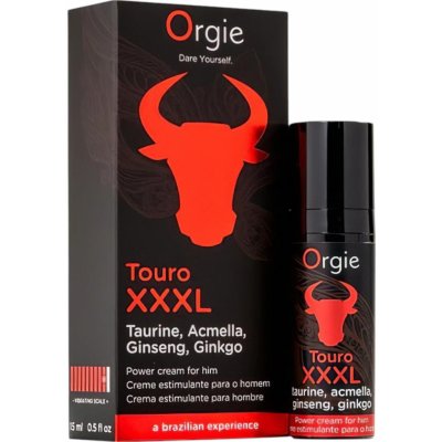 Orgie Touro XXXL krém pro posílení erekce 15 ml – Sleviste.cz