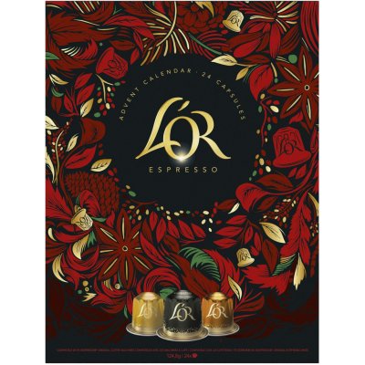L'OR Espresso Adventní kalendář 24 ks – Zboží Dáma