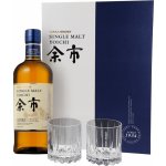 Nikka Yoichi Single Malt 45% 0,7 l (dárkové balení 2 sklenice) – Hledejceny.cz
