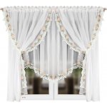 BytoTex Hotová voálová záclona LG 297, 400x155 cm – Hledejceny.cz