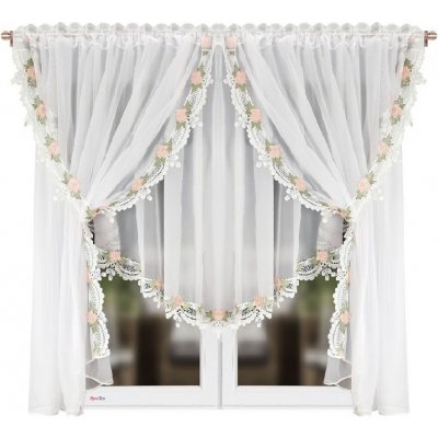 BytoTex Hotová voálová záclona LG 297, 400x155 cm – Hledejceny.cz