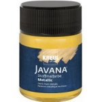 Barva na textil metalická Javana 50 ml zlatá – Zboží Mobilmania