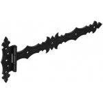 Domax Závěs brankový ozdobný ZOB400 400x30x170x2,5mm černý 7945072 – Sleviste.cz