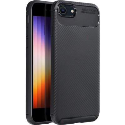 Carbon Premium pro Apple iPhone 7 / 8 / SE 2020 / SE 2022, černá – Zboží Mobilmania