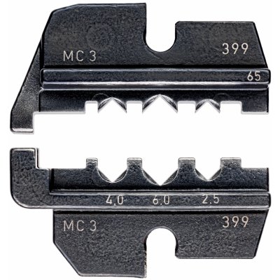 KNIPEX Lisovací nástavec pro lisovací víceúčelové kleště - pro solární konektory MC 3 (Multi-Contact) 2.5-6mm² (974965) – Zboží Mobilmania