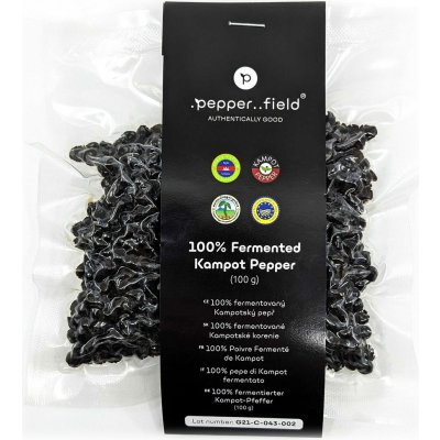 Pepperfield Fermentovaný Kampotský Pepř President Edition 100 g – Sleviste.cz